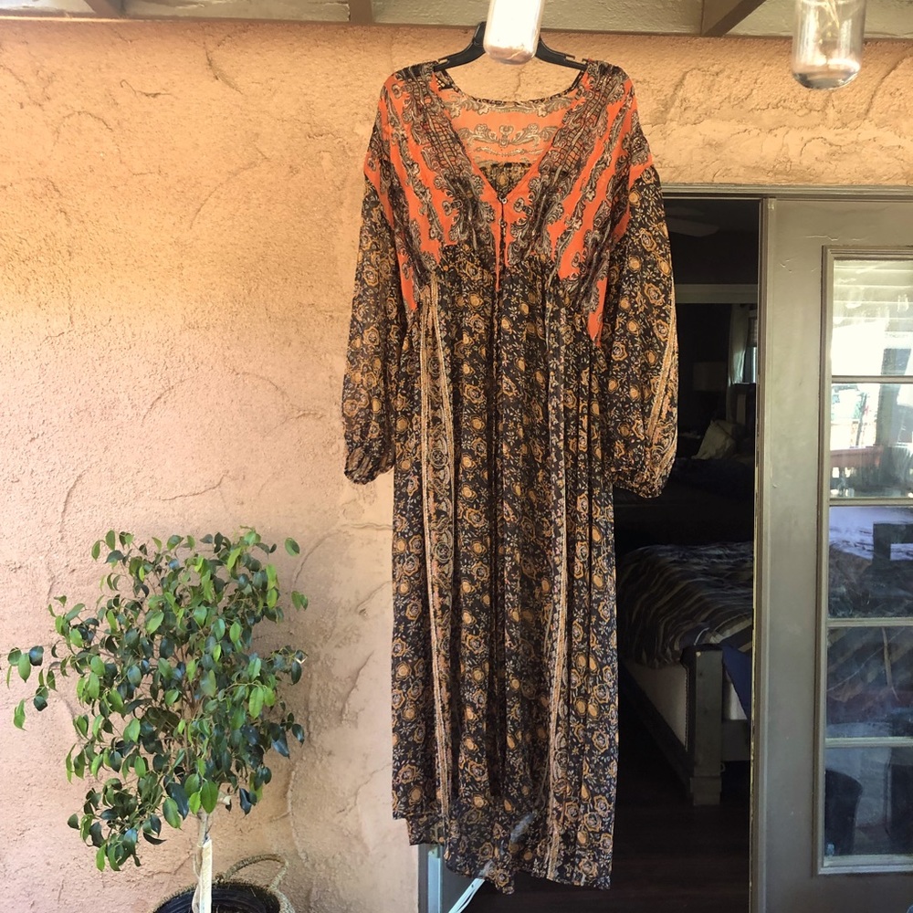 Free People sheer kimono